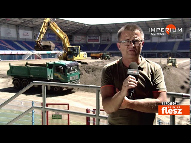 Wymęczona murawa stadionu Piasta do wymiany