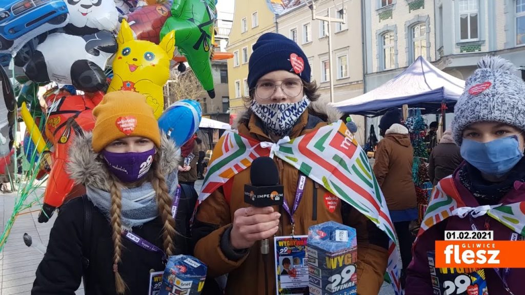 Gliwiczanie zagrali z sercem! Finał WOŚP w Gliwicach [VIDEO]