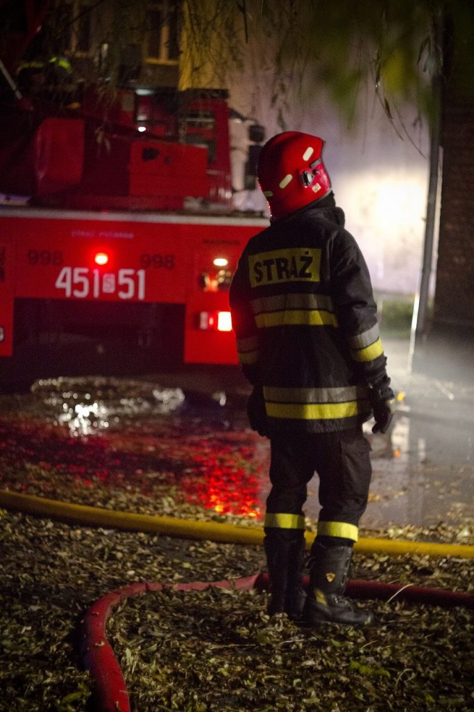 Uwaga na silny wiatr! Straż pożarna w akcji