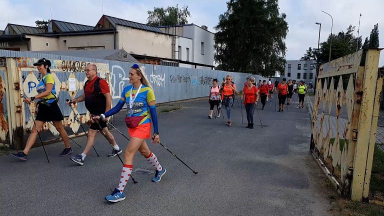 Nordic walking przez Gliwice