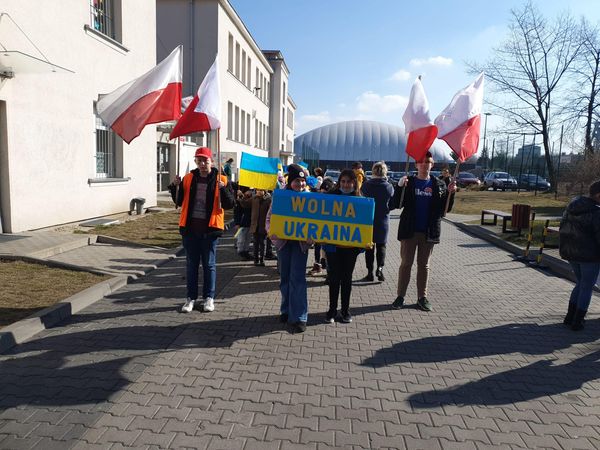 “Wolna Ukraina” uczniowie SP nr 11 sprzeciwiają się wojnie