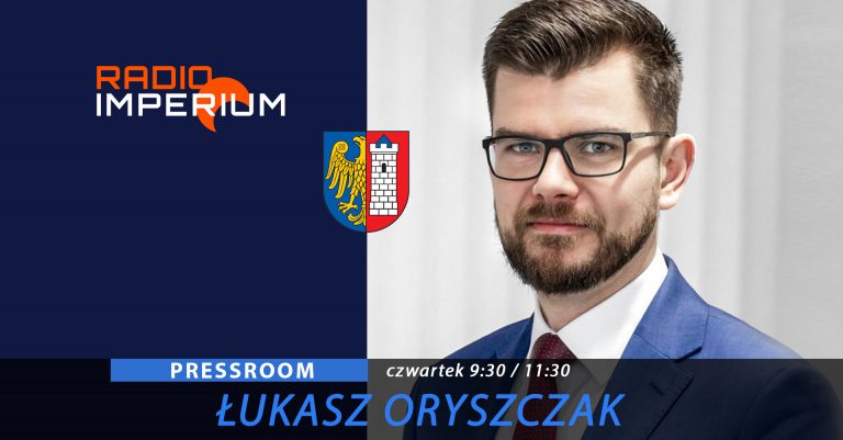 [AUDIO] PRESSROOM: Łukasz Oryszczak, rzecznik prezydenta Gliwic