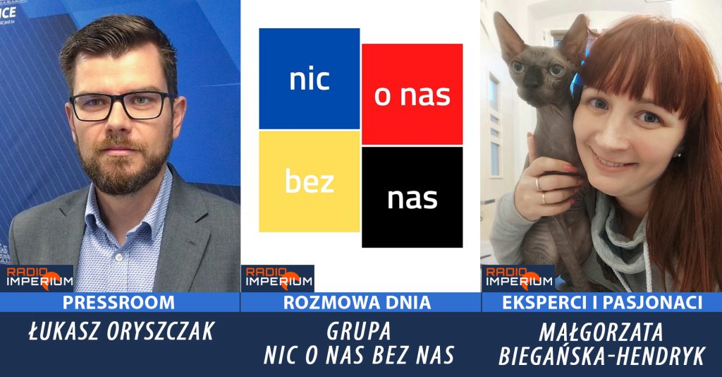 [AUDIO] CZWARTEK: Nic o nas bez nas / PRESSROOM / Jedzą czy lubią myszy?