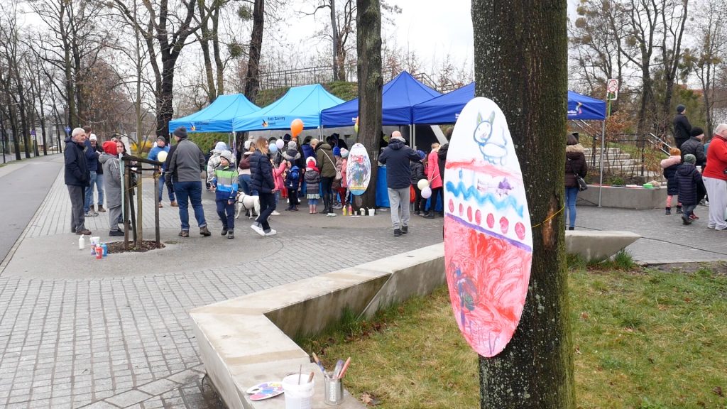 Wielkanocne Kicanki w Parku Chrobrego