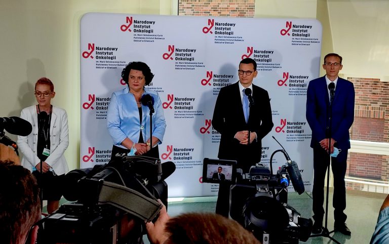Z udziałem premiera i Ministra Zdrowia w gliwickim Instytucie Onkologii otwarto Centrum Wsparcia Badań Klinicznych
