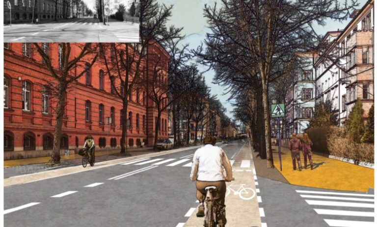 Czeka nas rowerowa rewolucja w organizacji głównych ulic w mieście?