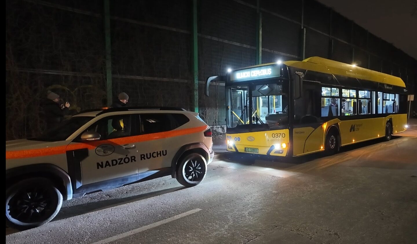 Ciepłobus po raz pierwszy wyjechał na ulice Gliwic. P