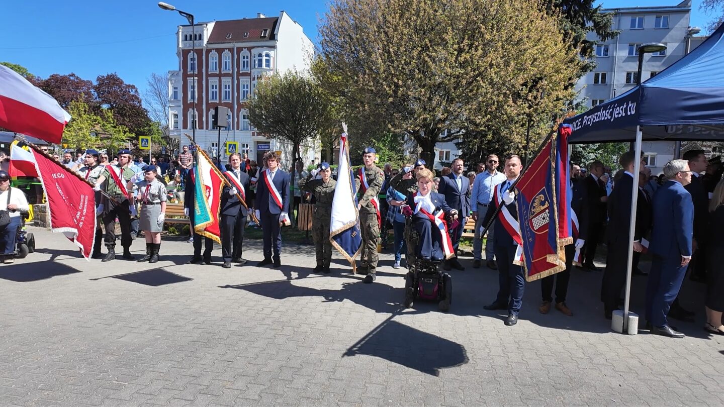 Biało-czerwone Gliwice. Mieszkańcy uczcili Święto Konstytucji 3 Maja